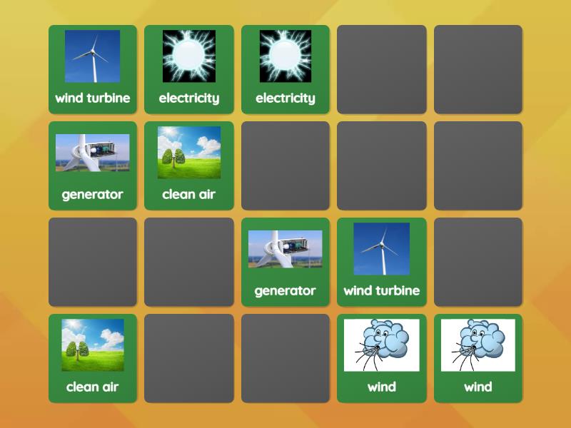 Wind Turbines - Matching pairs