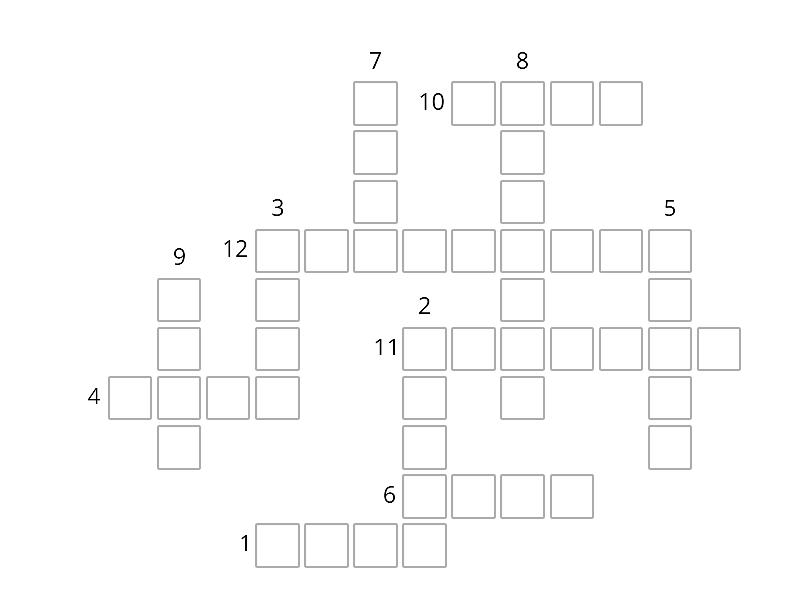 The snail and the whale Crossword