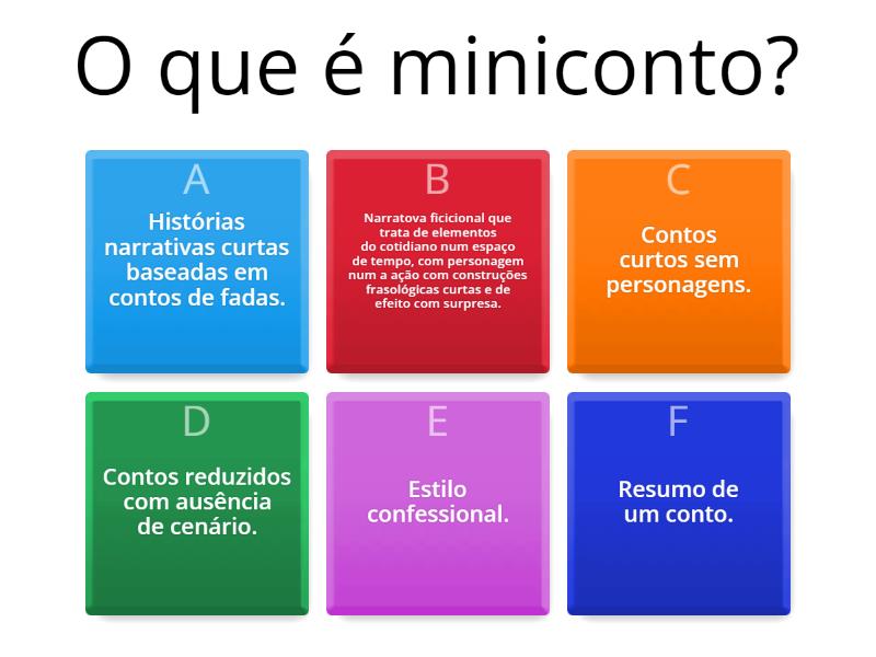 Miniconto - Quiz