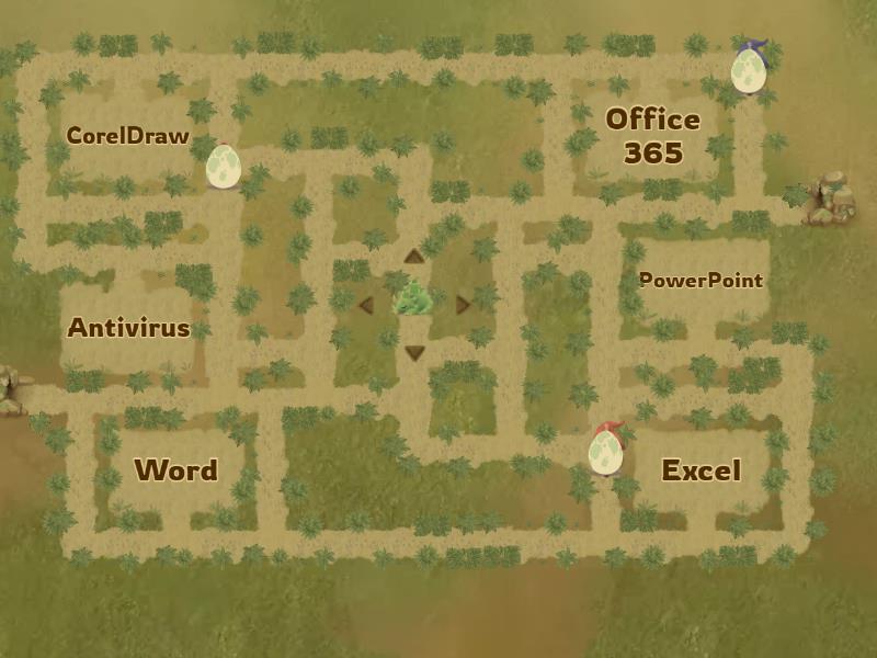 Pre Test Informatika - Maze chase