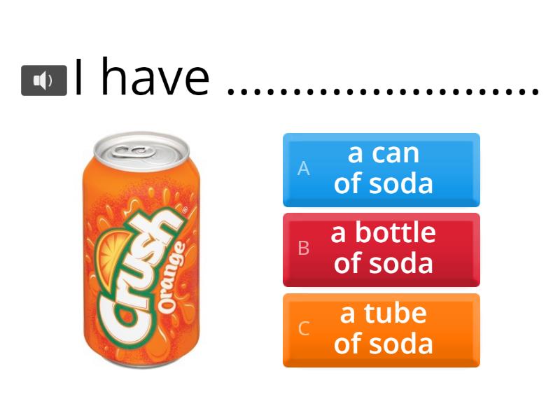 Uncountable noun and partitives - Quiz