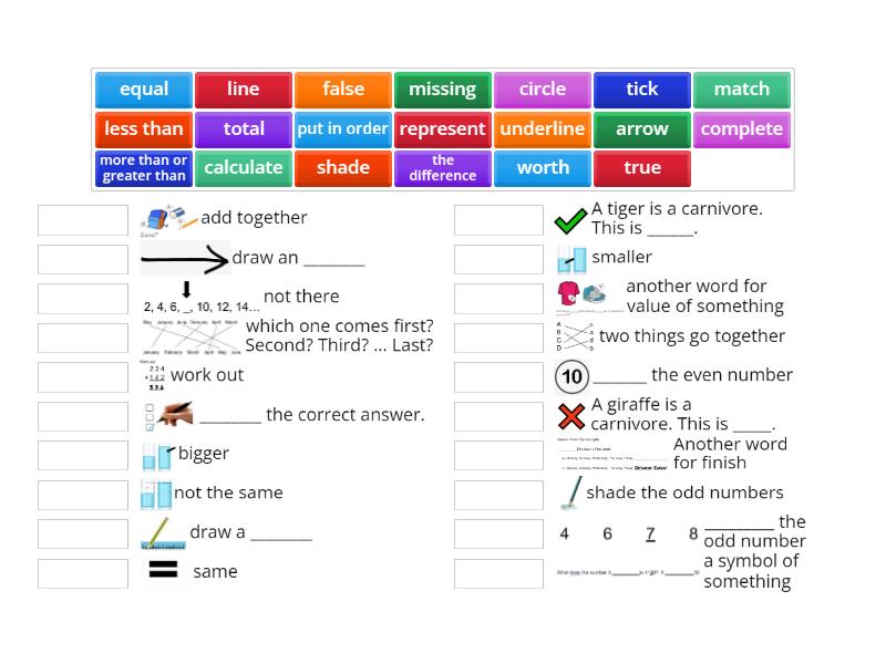 maths-and-science-working-vocabulary-match-up