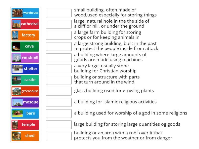 Buildings - Match up