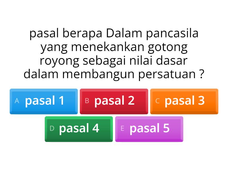 TUGAS KELOMPOK TIM SILA KE TIGA - Quiz