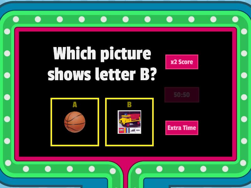 Letter B - Gameshow Quiz