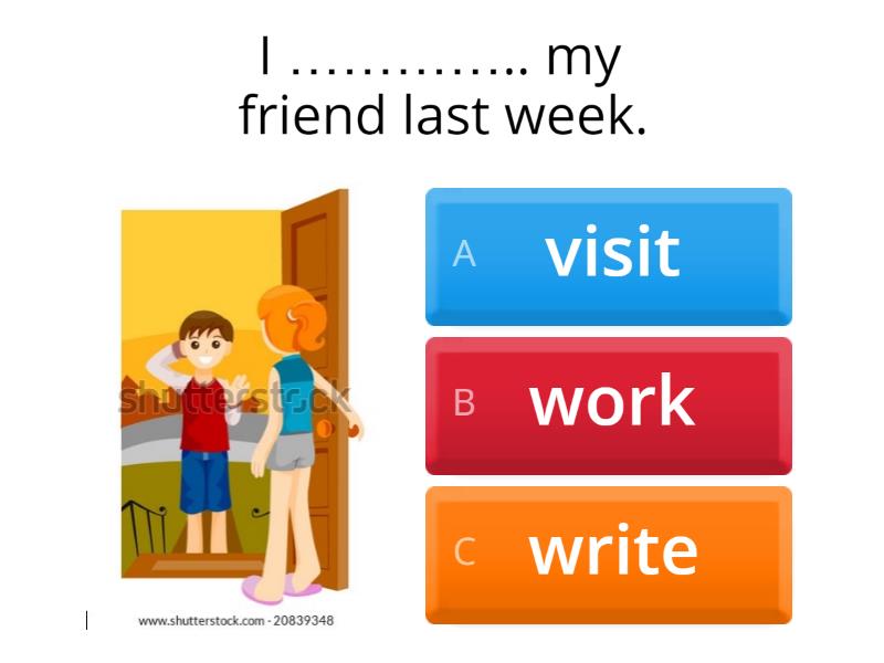 Choose correct word - Quiz