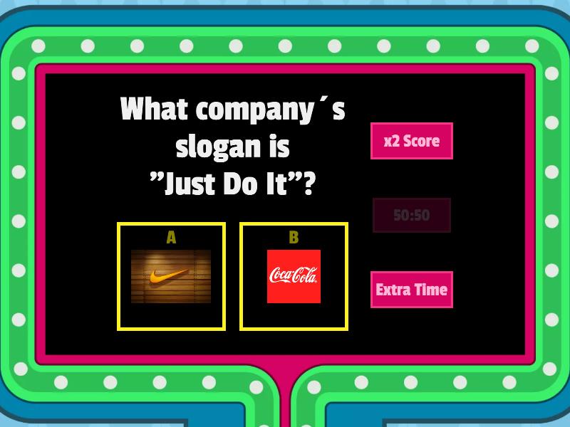 Slogan And Taglines Trivia Questions! - Gameshow quiz