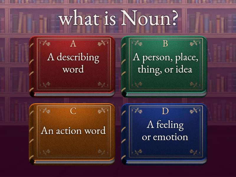 Noun understanding Quiz