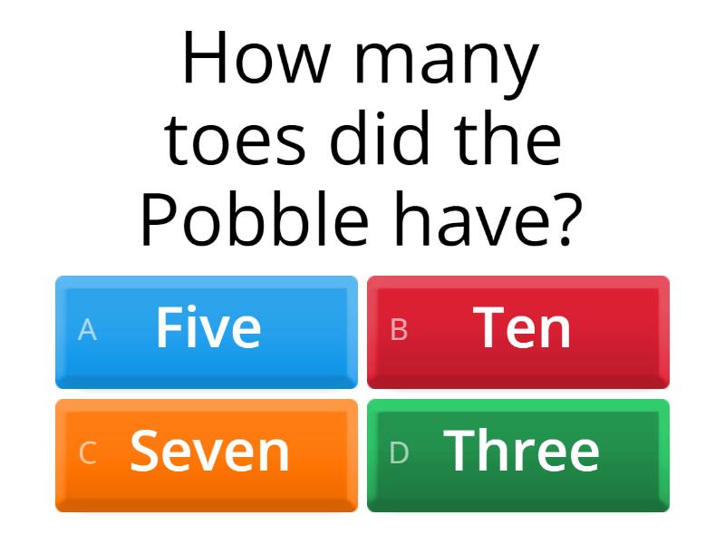 POBBLE - Quiz