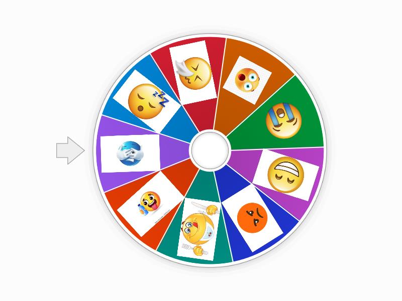 emoji spinning wheel - Spin the wheel