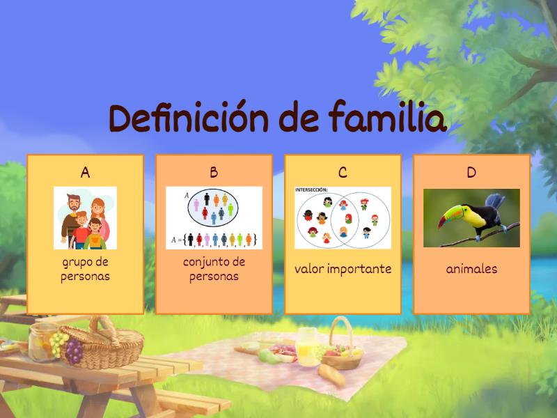 LA FAMILIA - Quiz