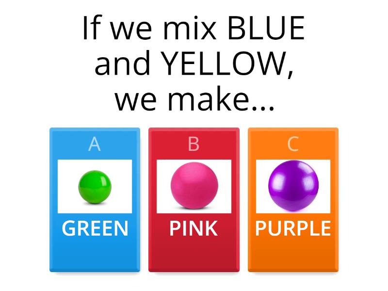 Mixing Colours - Quiz