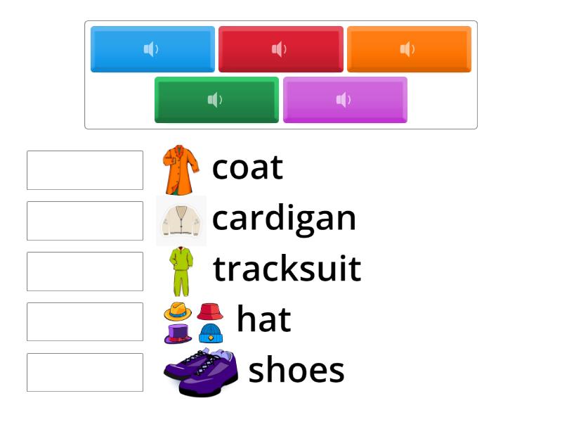 Family and Friends 1 Unit 7 Lesson 3 (listening) - Match up