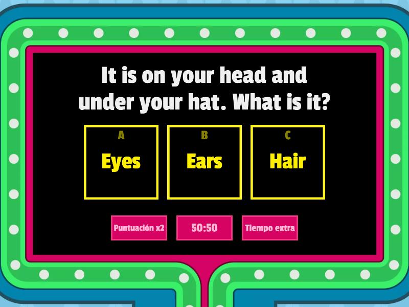 Riddles / Adivinanzas - Gameshow quiz