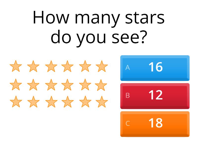 counting numbers 1 - Quiz