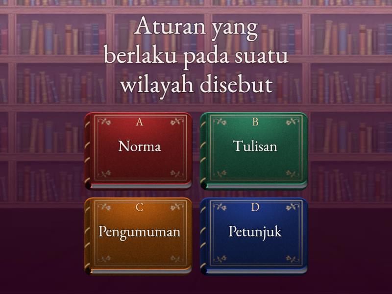 Kelas 4 Ipas Norma Dan Adat Istiadat Quiz 3638