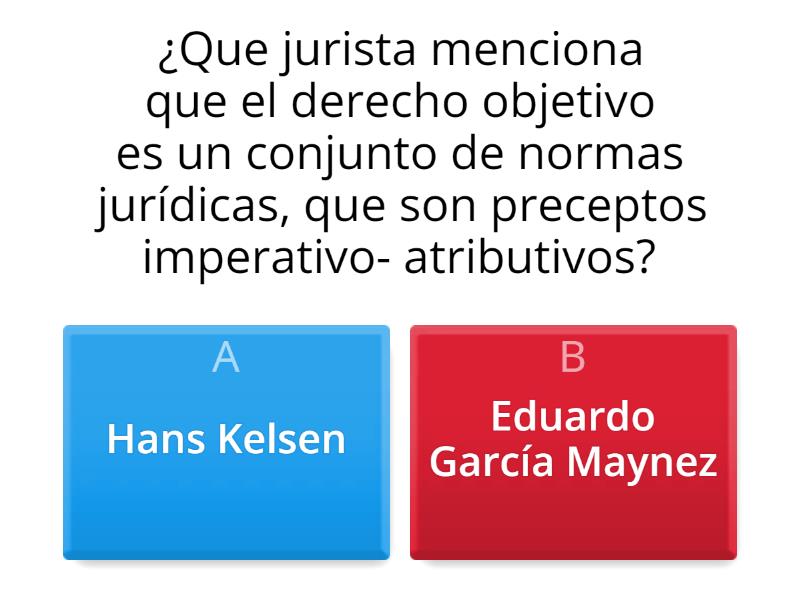 Derecho Objetivo, Subjetivo Y Social - Quiz