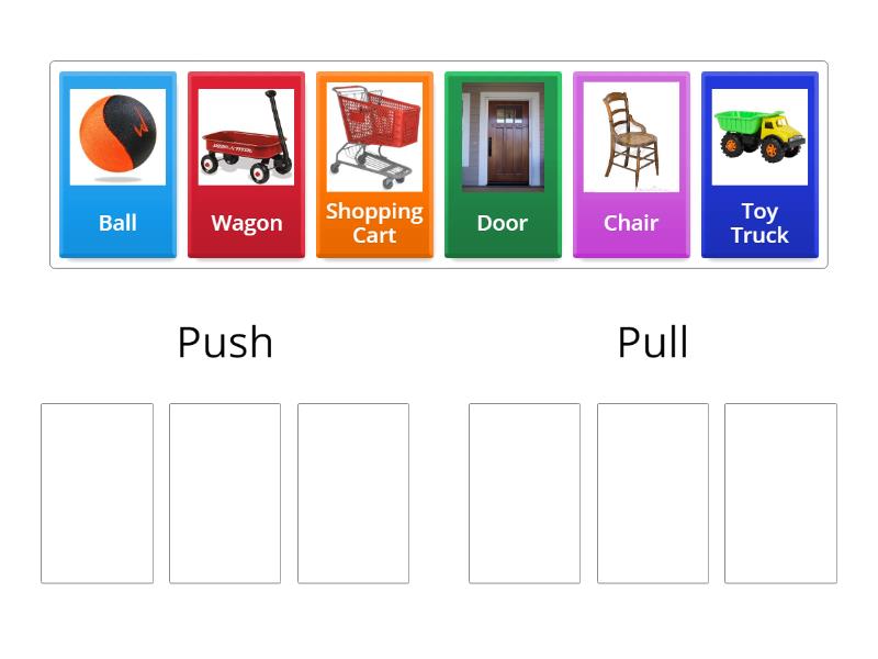 Force/ Push or Pull? - Group sort