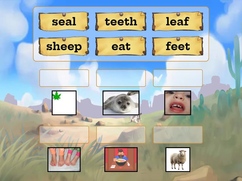 words with ee or ea in the middle