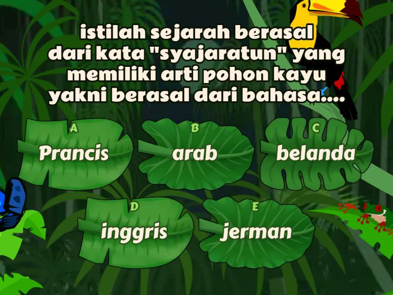 ULANGAN HARIAN SEJARAH KELAS X - Quiz