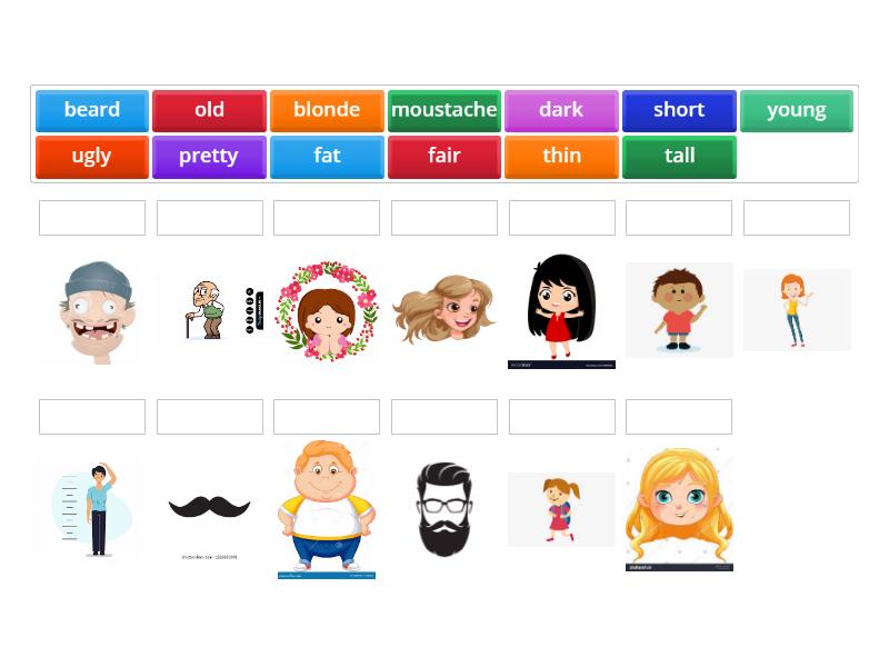 Describing people - Match up