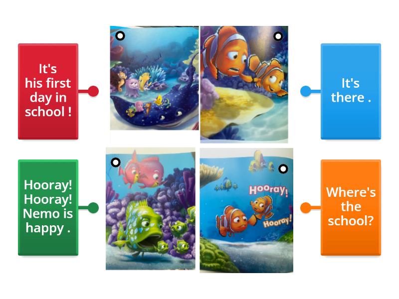 finding nemo -match - Labelled diagram