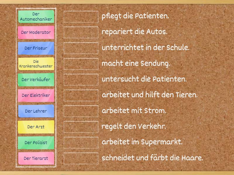 Berufe Match Up