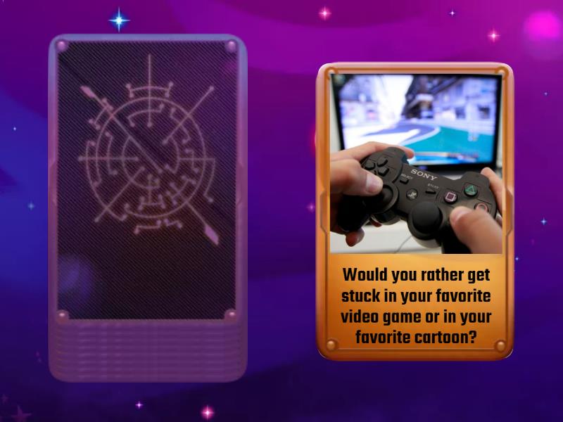 Would you rather Random cards