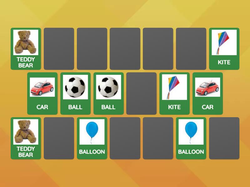 TOYS - Memory Game - Matching pairs