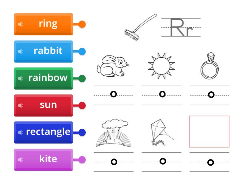 Red Vocabulary Building - Labelled Diagram