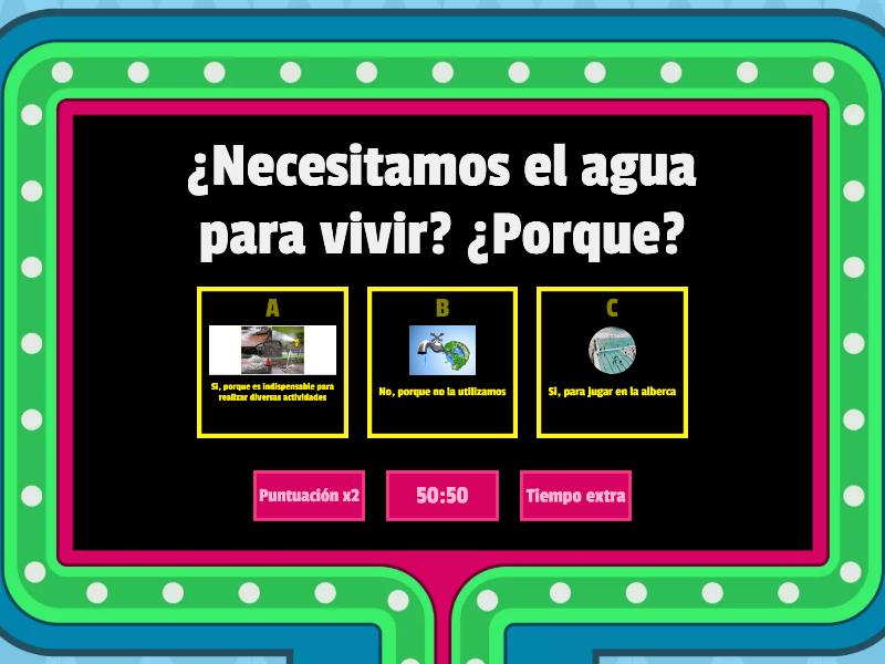 El Agua Gameshow Quiz