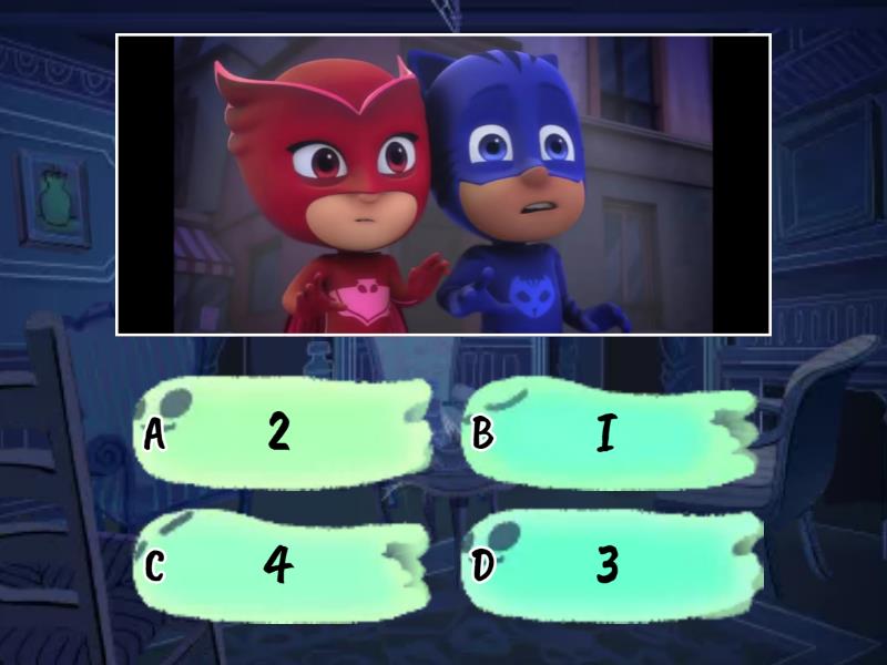 PJ mask Quiz