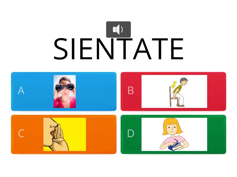 Classroom commands Spanish Quiz