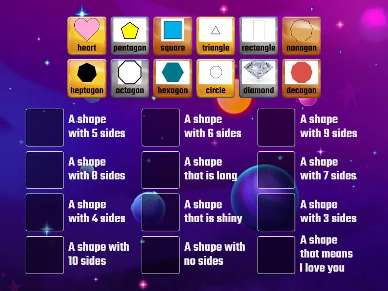 Word Power 3 Shapes Match Up