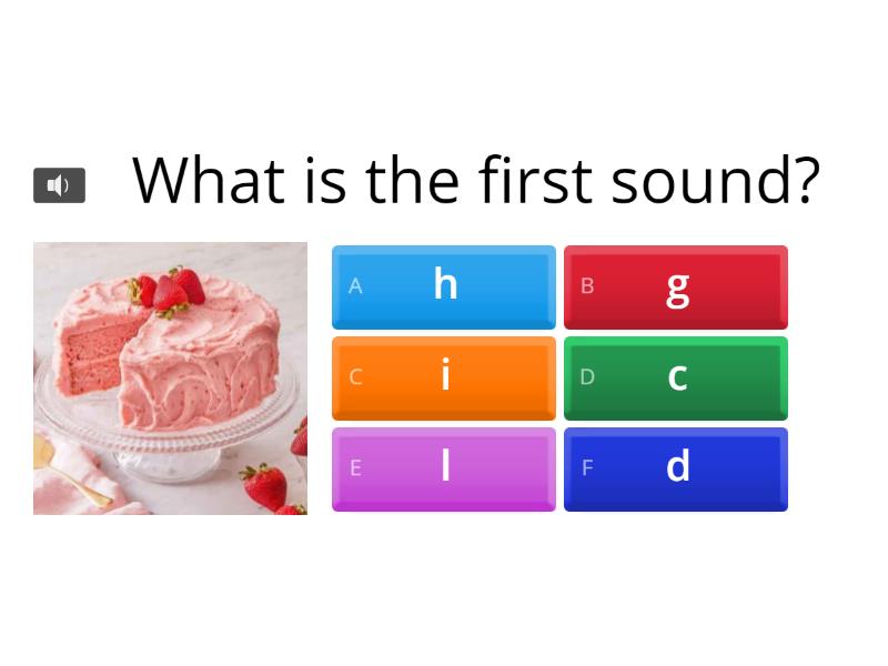 First sound - Quiz
