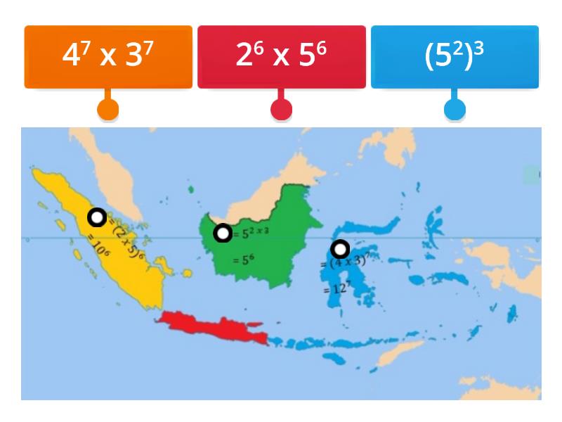 Pangkat Bulat Positif Labelled Diagram