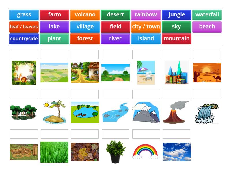 GG2 u4 Geographical features + YLE DON'T EDIT!! Olga S. - Match up