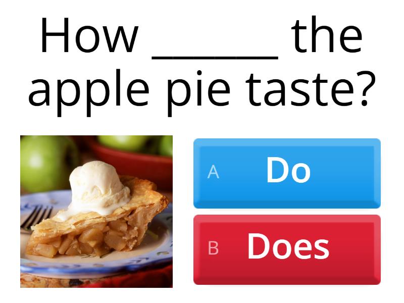 Grammar Do/Does - Quiz