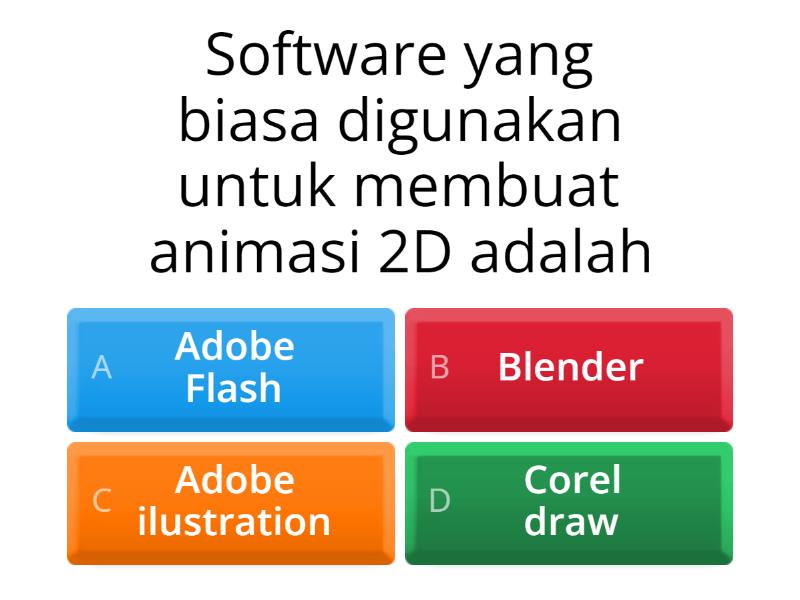 Animasi 2d & 3d - Quiz