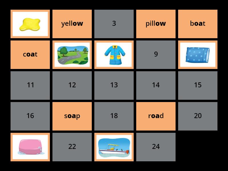 Oxford Phonics World 3 Unit 7 Picture and Word Match - Matching pairs