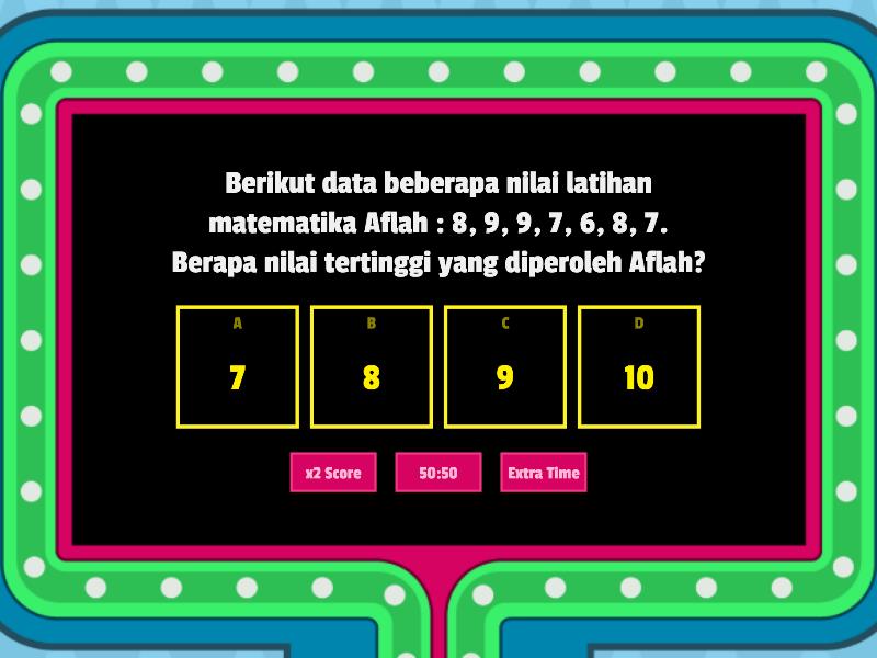 MEMBACA DATA - Gameshow Quiz