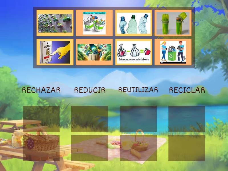 REGLA DE LAS 4 R - Ordenar por grupo