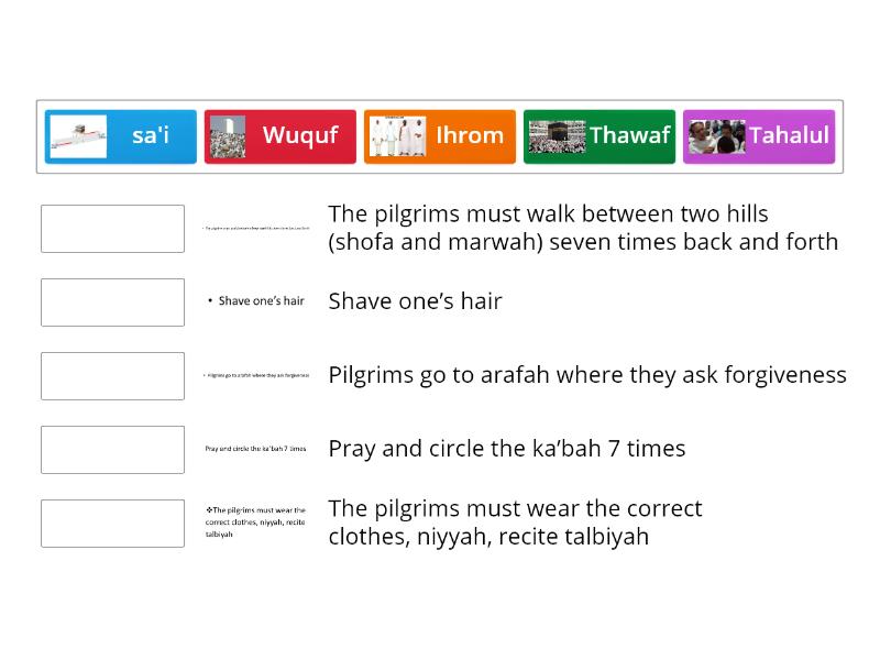 The Pillar Of Hajj Match Up 