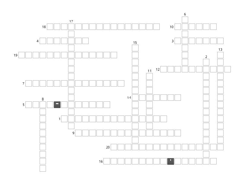 3f-module 7 - Crossword