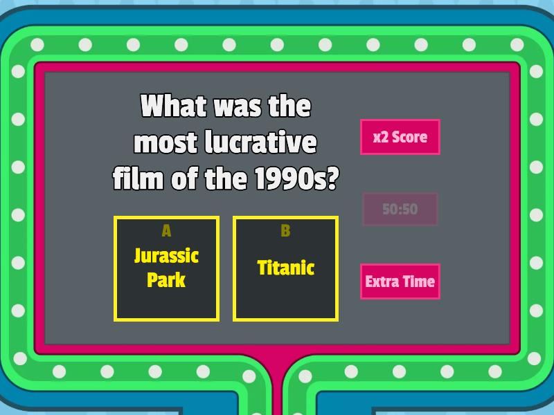 Time Travel: the 90s (part 01) - Gameshow quiz