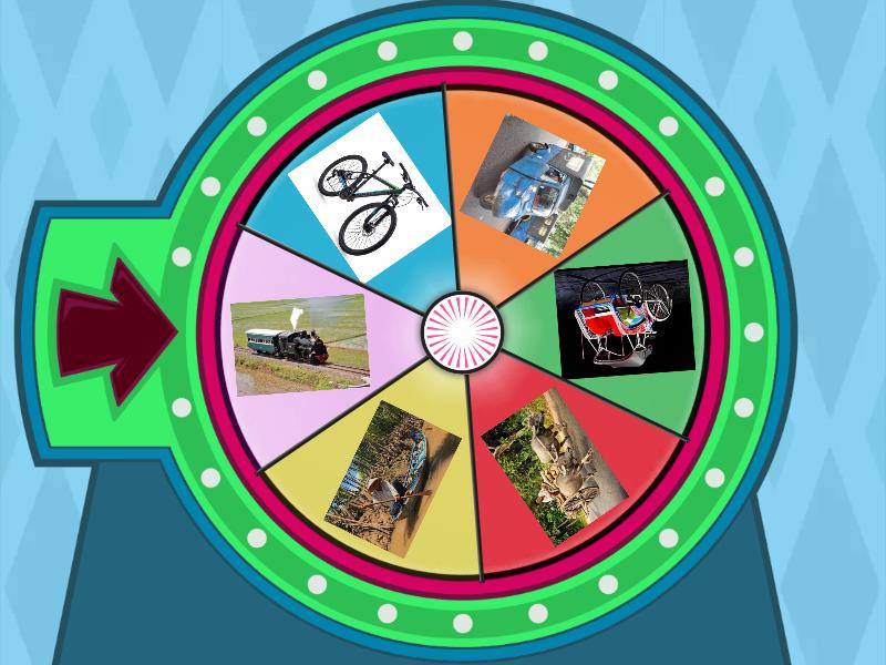 Kendaraan Zaman Dulu - Spin the wheel