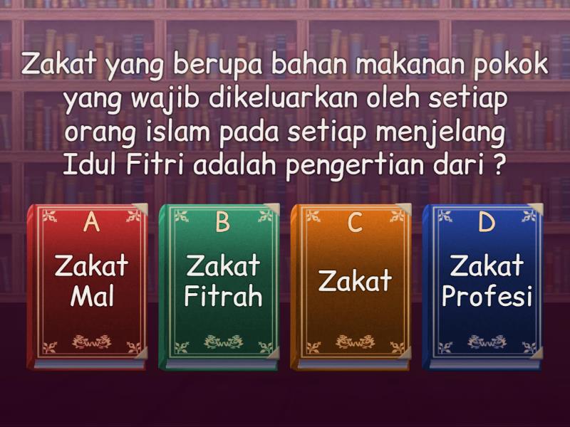 ZAKAT FITRAH - Cuestionario