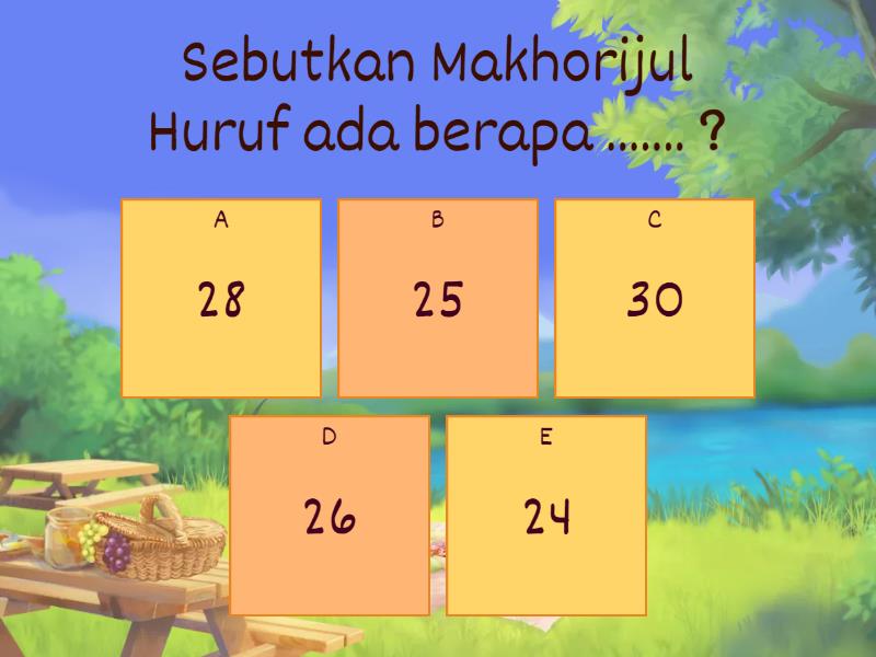 SOAL MULOK KELAS X - Quiz