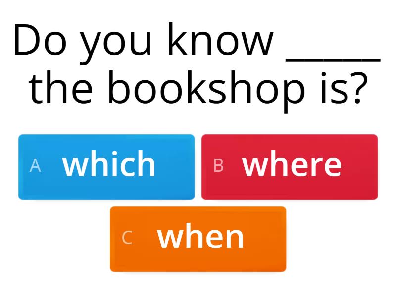 Interrogative Adverbs (Who, What, When, Where, Why, How, Whom, Which ...