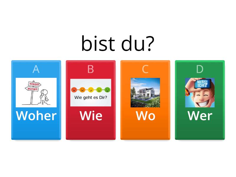 W-Fragen - Quiz